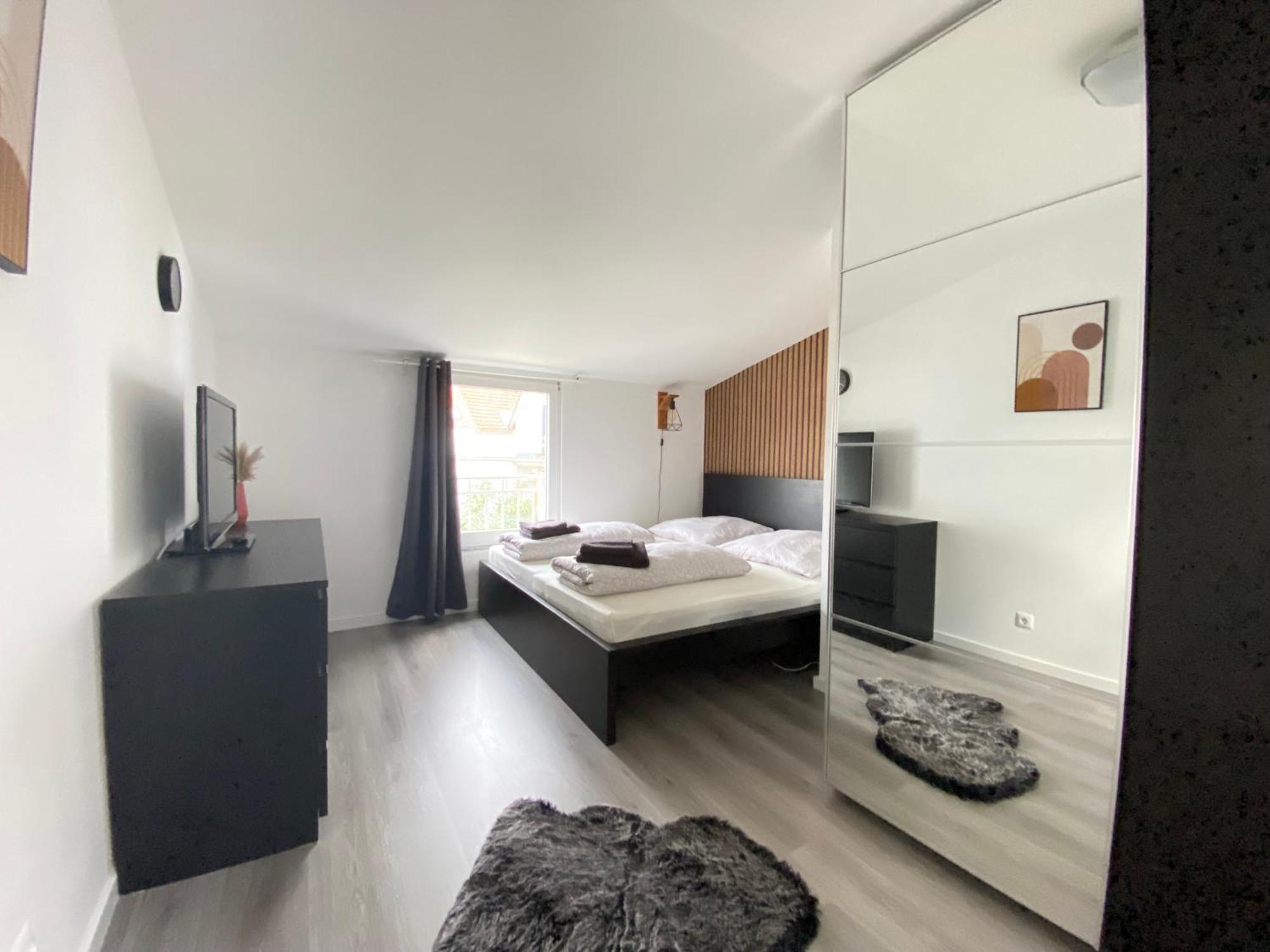 Design Immo Ferienwohnung Rhein-Main Rodgau Luaran gambar